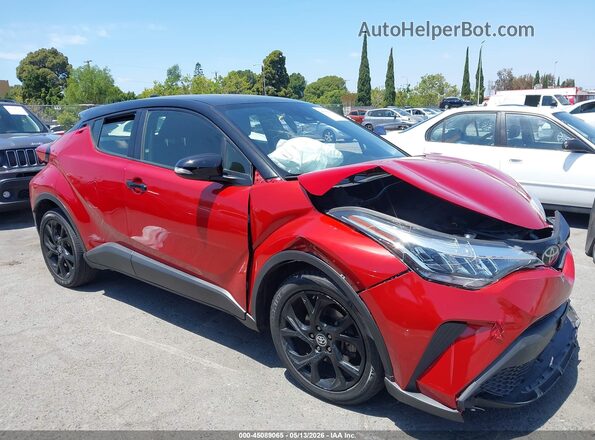 JTNKHMBX2M1116668 2021 TOYOTA C-HR Красный 