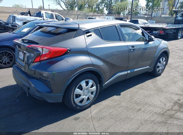 JTNKHMBX3K1060592 2019 TOYOTA C-HR Gray Trasero derecho