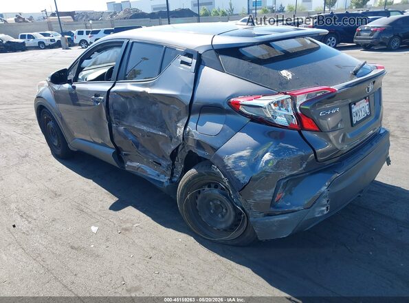 JTNKHMBX3K1060592 2019 TOYOTA C-HR Gray Trasero izquierdo