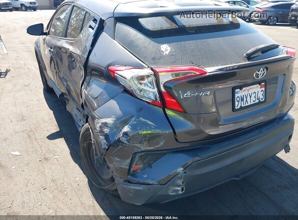 JTNKHMBX3K1060592 2019 TOYOTA C-HR Gray 