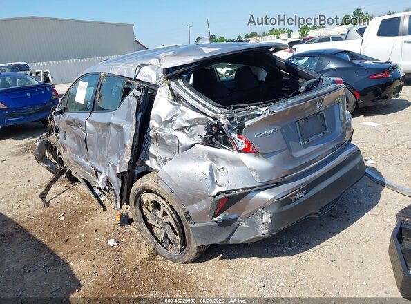 JTNKHMBX3K1060799 2019 TOYOTA C-HR Silver Trasero izquierdo