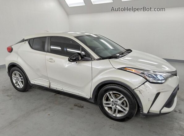 JTNKHMBX3M1105954 2021 TOYOTA C-HR White Առջևի աջ