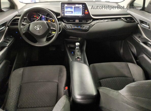 JTNKHMBX3M1105954 2021 TOYOTA C-HR White Առջևի վահանակի տեսք