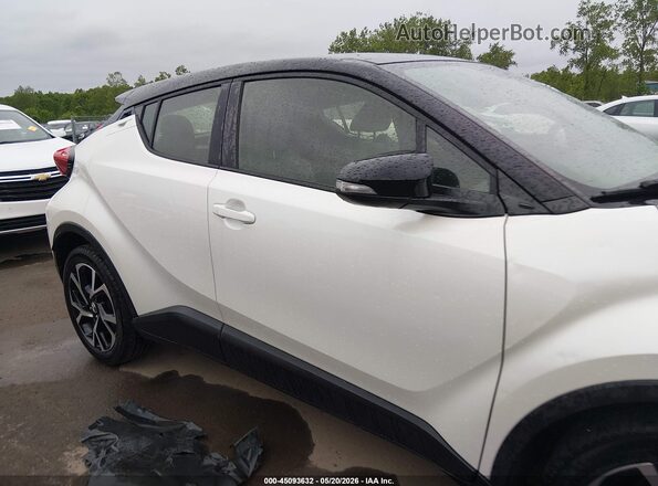 JTNKHMBX4K1024894 2019 TOYOTA C-HR White უკანა სალონის ხედი