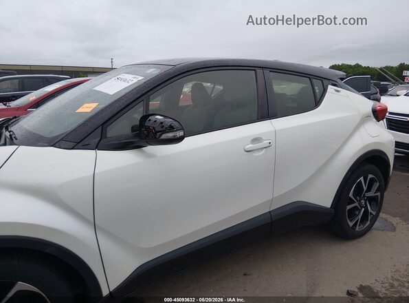 JTNKHMBX4K1024894 2019 TOYOTA C-HR White სალონის 360-გრადუსიანი ხედი