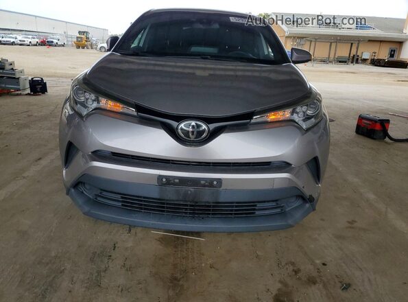 JTNKHMBX4K1027990 2019 TOYOTA C-HR Серебряный Вид спереди