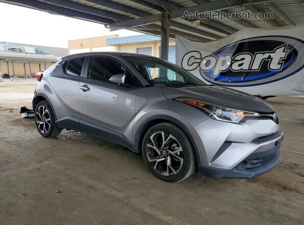 JTNKHMBX4K1027990 2019 TOYOTA C-HR Серебряный Передняя правая четверть