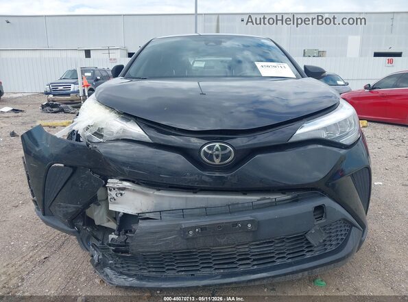 JTNKHMBX4M1114887 2021 TOYOTA C-HR Black Widok zestawu wskaźników