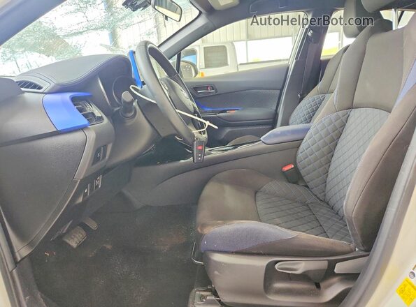 JTNKHMBX5L1073541 2020 TOYOTA C-HR White Widok wnętrza z przodu