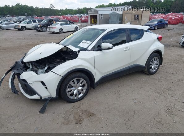 JTNKHMBX5L1080666 2020 TOYOTA C-HR Белый Передняя левая четверть