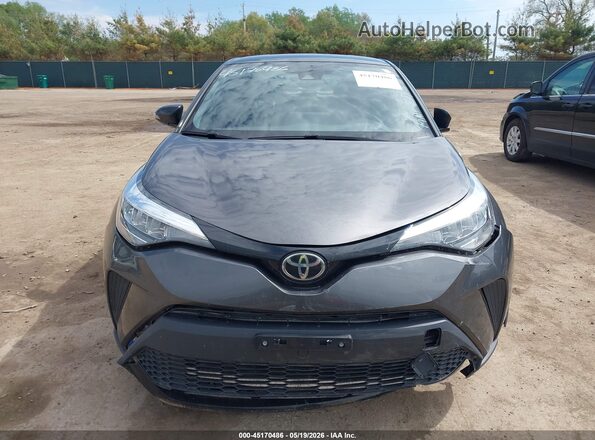 JTNKHMBX6M1103017 2021 TOYOTA C-HR Gray Вид щитка приладів