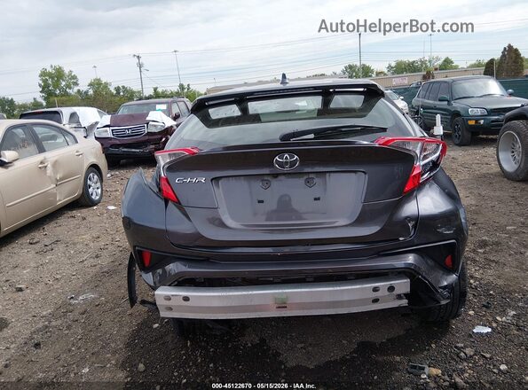 JTNKHMBX7K1018779 2019 TOYOTA C-HR Gray 