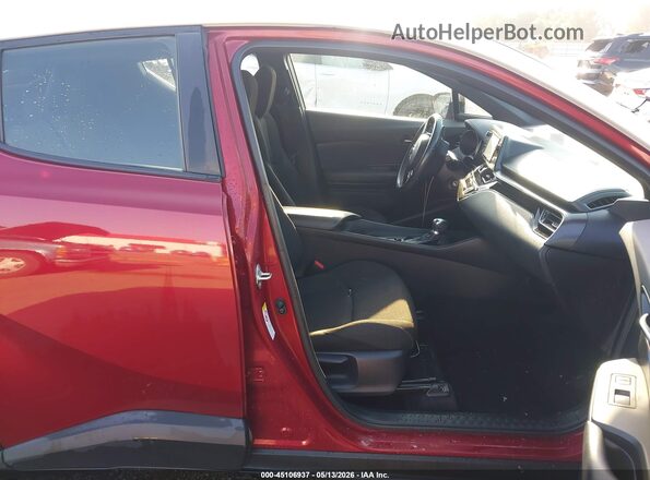 JTNKHMBX8J1008518 2018 TOYOTA LE Red Вид салону спереду