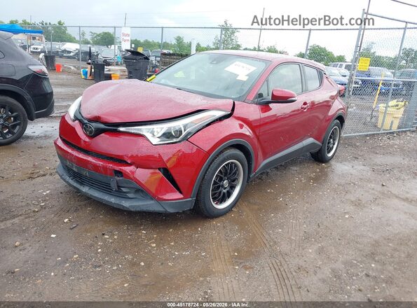 JTNKHMBX8K1051032 2019 TOYOTA C-HR Red 