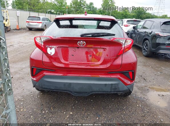 JTNKHMBX8K1051032 2019 TOYOTA C-HR Red 