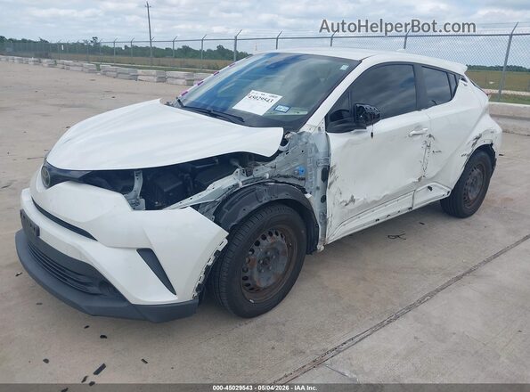 JTNKHMBX8K1055095 2019 TOYOTA LE White Передня ліва чверть