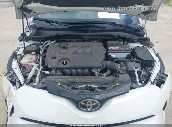 JTNKHMBX8K1055095 2019 TOYOTA LE White Вид ззаду