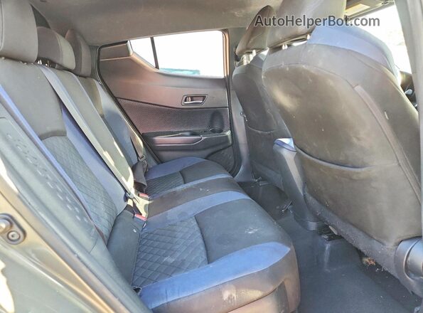JTNKHMBX8M1126217 2021 TOYOTA C-HR Gray Widok wnętrza z tyłu