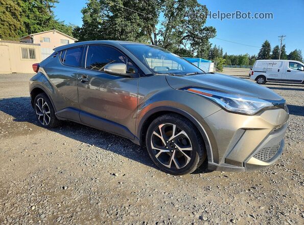 JTNKHMBX8M1126217 2021 TOYOTA C-HR Gray Przód prawy