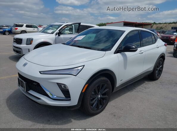 KL47LBEP5SB191536 2025 BUICK OTHER White Առջևի ձախ երեք քառորդ տեսարան
