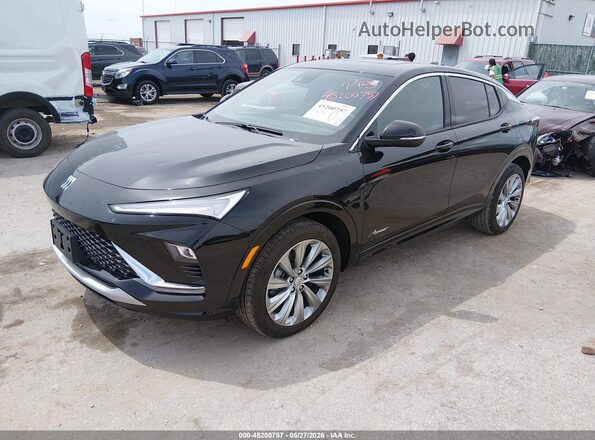 KL47LCEP0SB189344 2025 BUICK OTHER Black Առջևի ձախ երեք քառորդ տեսարան