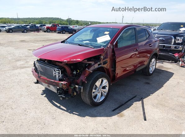 KL4AMBS23RB015929 2024 BUICK ENCORE Red Vista tres cuartos delantera izquierda