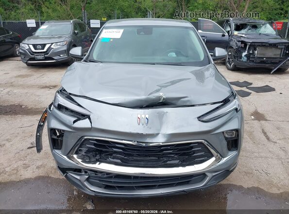 KL4AMBS26RB027654 2024 BUICK ENCORE Silver Rear interior view