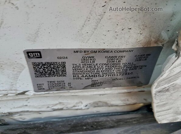 KL4AMBS27RB172914 2024 BUICK ENCORE White 