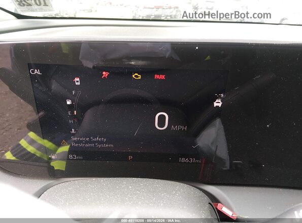 KL4AMBS2XRB002725 2024 BUICK ENCORE Gray უკანა სავარძლების ხედი