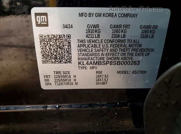 KL4AMBSP8SB000263 2025 BUICK ENCORE Black 