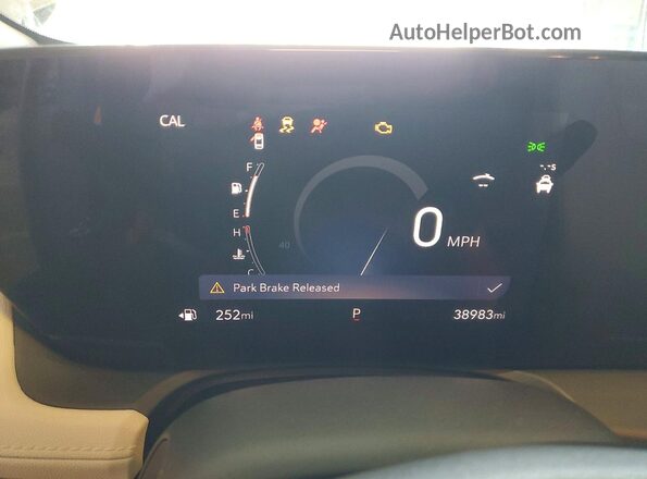 KL4AMDSL2RB015070 2024 BUICK ENCORE Gray Widok zestawu wskaźników