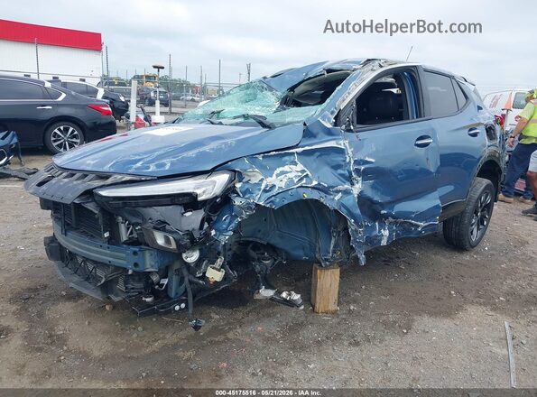 KL4AMDSL6SB002165 2025 BUICK ENCORE Blue Vista tres cuartos delantera izquierda