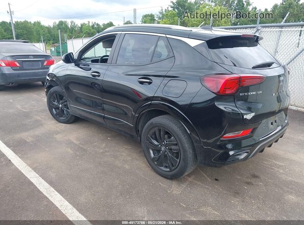 KL4AMDSLXRB155075 2024 BUICK ENCORE Черный Задняя левая четверть