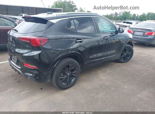 KL4AMDSLXRB155075 2024 BUICK ENCORE Черный Задняя правая четверть