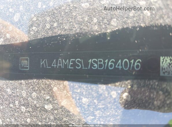 KL4AMESL1SB164016 2025 BUICK ENCORE Black Widok komory silnika