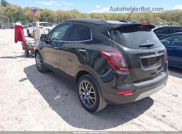 KL4CJ1SB2KB886497 2019 BUICK ENCORE Black Rear left