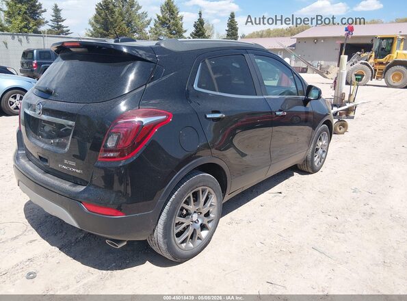 KL4CJ1SB2KB886497 2019 BUICK ENCORE Black Rear right