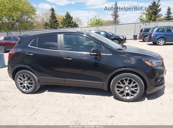 KL4CJ1SB2KB886497 2019 BUICK ENCORE Black Rear interior view
