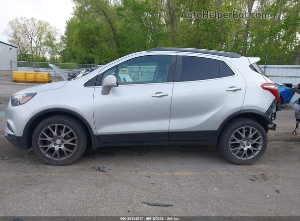KL4CJ1SB3HB166652 2017 BUICK ENCORE Silver 