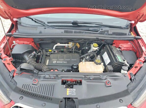 KL4CJ1SB3JB584327 2018 BUICK ENCORE Red 