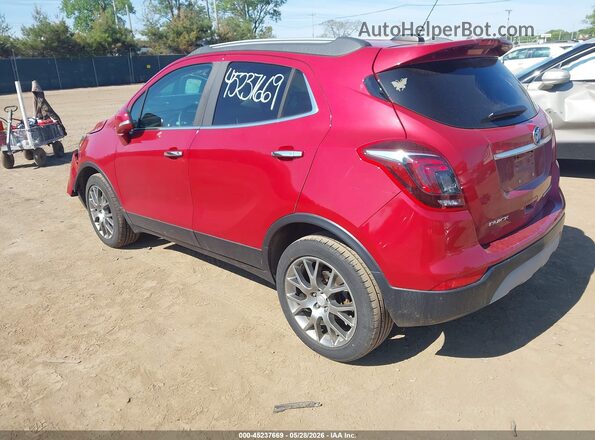 KL4CJ1SB5HB250844 2017 BUICK ENCORE Red Tył lewy
