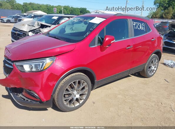 KL4CJ1SB5HB250844 2017 BUICK ENCORE Red Przód lewy