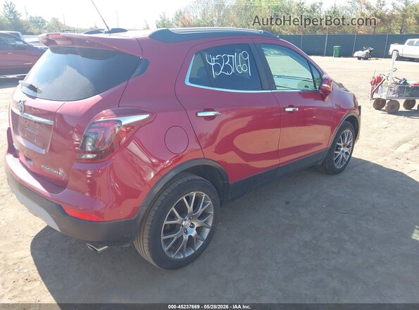 KL4CJ1SB5HB250844 2017 BUICK ENCORE Red Tył prawy