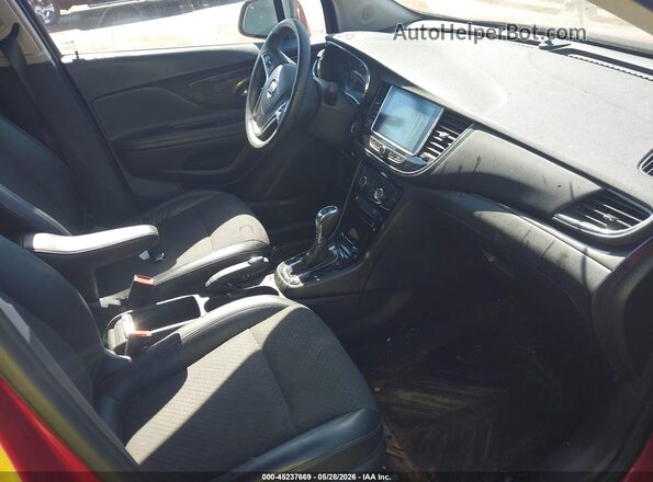 KL4CJ1SB5HB250844 2017 BUICK ENCORE Red Widok wnętrza z przodu