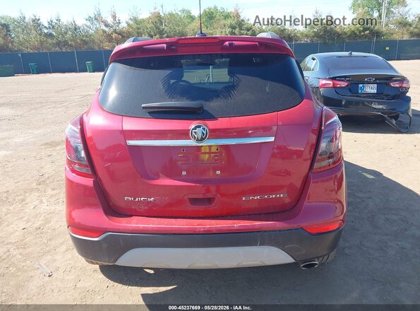 KL4CJ1SB5HB250844 2017 BUICK ENCORE Red 