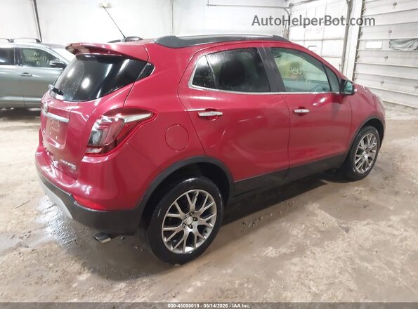 KL4CJ2SB0HB056907 2017 BUICK ENCORE Red უკანა მარჯვენა