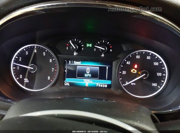KL4CJ2SB0HB056907 2017 BUICK ENCORE Red უკანა სავარძლების ხედი