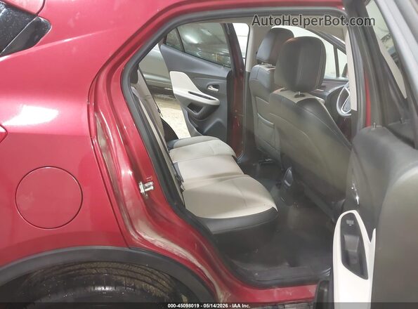 KL4CJ2SB0HB056907 2017 BUICK ENCORE Red VIN კოდის სტიკერის ხედი