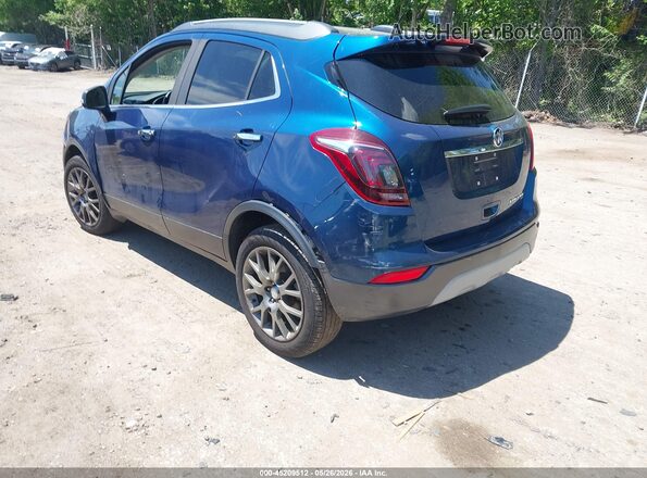 KL4CJ2SB9KB789478 2019 BUICK ENCORE Blue Trasero izquierdo