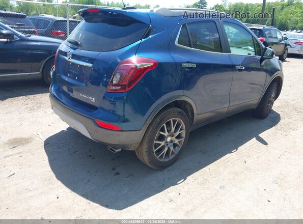 KL4CJ2SB9KB789478 2019 BUICK ENCORE Blue Trasero derecho